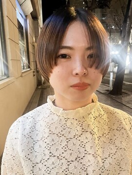 メリケンビューティーパーラー コウベ(MERICAN BEAUTY PARLOR KOBE) 大人可愛い似合わせカットマッシュショート20代30代40代50代