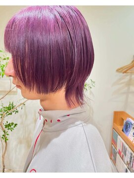 ヘア スペース メロウ(hair_mellow) ウルフカット