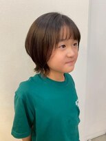 ロミー 本厚木(ROMMY.)&nbsp;本厚木◎キッズカット◎大人ガーリー女の子くびれボブヘア小学生