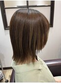 顔周りレイヤーボブ