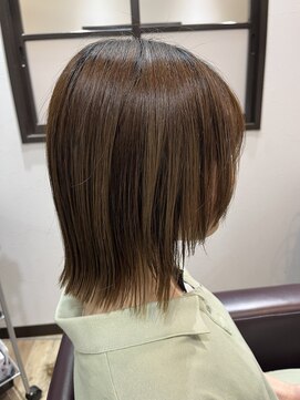 リルーム 伊勢崎店(Re:room) 顔周りレイヤーボブ