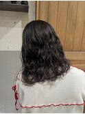 [studio noll あやな]ミディパーマ