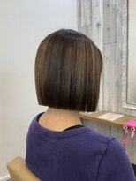 セブンルックス モカ 宇都宮鶴田店(7LOOKS mocha)&nbsp;切りっぱなしボブ