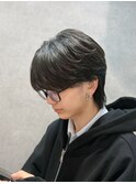 MEN’S HAIR/サーフカール/刈り上げセンターパート/渋谷