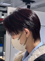 オーシャントーキョー 神戸(OCEAN TOKYO KOBE)&nbsp;ワインレッドナチュラルセンターパート