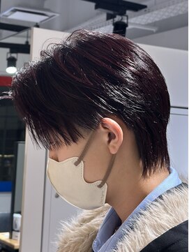 オーシャントーキョー 神戸(OCEAN TOKYO KOBE) ワインレッドナチュラルセンターパート