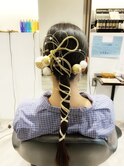 タイトシンプルヘアセット