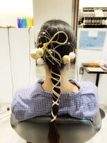 サロンドポプリ 志都美(salon de poupuri)&nbsp;タイトシンプルヘアセット