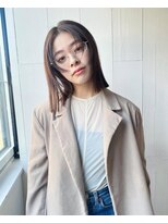 癒髪(yukami)&nbsp;ぷつっと感◎切りっぱなしボブ