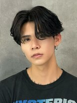 エルマーク 松山(L-MARK) センターパート/ニュアンスパーマ/ダウンパーマ/men's