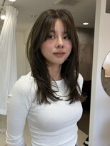 エンリッチヘア(enrich hair)&nbsp;春夏カラー/オリーブカラー/レイヤーカット