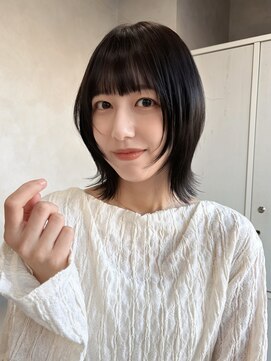 イルウィ(irwi) 【miku/トレンド】ハッシュボブ/レイヤーボブ/朝楽/門前仲町