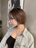 ブルックス ひし形ショートボブ くびれショート ひし形 ベリーショート