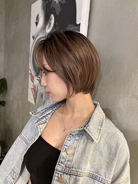 ブルックス ひし形ショートボブ くびれショート ひし形 ベリーショート