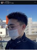 メンズショートカット【刈り上げ/ベリーショート】