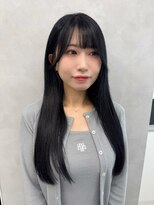 アルノー 博多口店(Arno)&nbsp;【Arno】艶サラストレートロング×ダークグレージュ