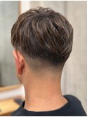 好印象ショート/ナチュラルフェード/コンパクトヘア30代40代