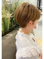 ウィーク 梅田(UiiC)&nbsp;◎ミニマムショート×ミルクティーベージュ/uiicumeda白井舞美◎