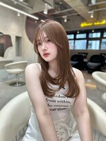 グロー 大宮(GLROW)&nbsp;ブリーチ無しで赤み消しグレージュ！透明感カラー