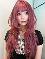 ラパンセヴェール(LA PENSEE VERT)&nbsp;ローズピンク×ハッシュカット