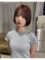 ヌー ノエラ(nu Noella)&nbsp;似合わせボブ×暖色カラー【中村】