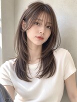 ノア 三宮店(NOA)&nbsp;【NOA】韓国小顔くびれミディ顔まわりレイヤー前髪