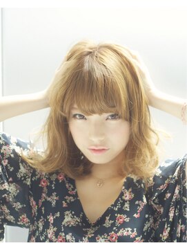 ヘア メイク ハク 横浜(hair make Haku) 外国人風ヌーディーカラー　Haku横浜