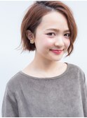 【NORA ERI】小顔カットパーソナルカラーワンサイドタンバルモリ