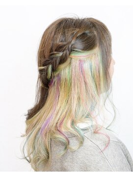 フルブルーム(fullbloom) [西八王子/full bloom]インナーカラー（インナーユニコーン）