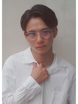 レジュアル(RESSUAL)&nbsp;かき上げヘアビジネスマンサイドグラデーションビジネスパーマ