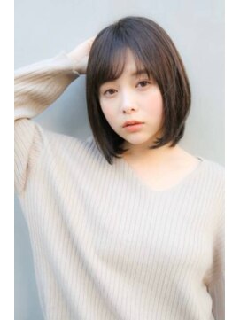 グリーン レーベル 川崎店(Green label) ラウンドボブ×イルミナカラー [Green label 川崎]