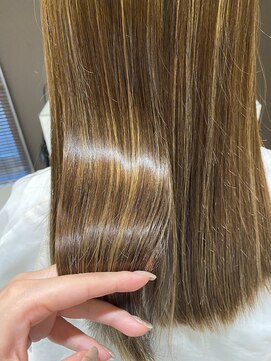 アヴァンスクロス あべのルシアス店(AVANCE.CROSS) 憧れのサラツヤヘア