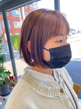 ヘアー アイス 御器所本店(HAIR ICI) ナチュラルボブ