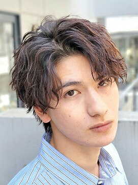 フィフス 原宿(fifth) 短髪ツーブロック刈り上げマッシュツイストスパイラルパーマ