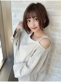 《前地 麻衣》ショートボブでも外ハネに!愛されショート