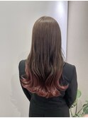 【 グラデーションカラー × ピンク 】