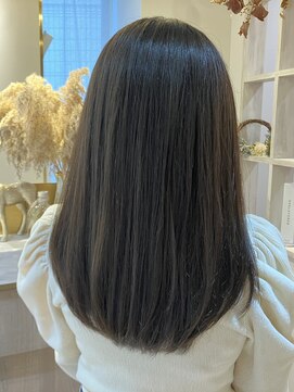 アンド ラ ブランシュ(&.La Blanche) 大宮/髪質改善/ヘッドスパ/グレージュ/オリーブグレージュ