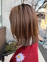 エム インターナショナル 春日部本店(EMU international)&nbsp;ちょっとこなれ感外ハネスタイル