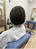 白髪ボカシハイライト×ボブ
