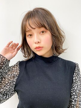 エアー 横浜(AIR) 【長谷川】ふんわりカールレイヤーボブ