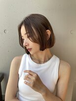 サンド 池袋(sand)&nbsp;前髪パーマ/マチルボブ/髪質改善/アッシュカラー/グレーベージュ