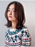 くびれミディ/韓国風/似合わせカット/イメチェンヘアスタイル