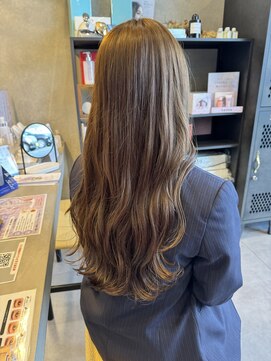 アチーブリス(achieve Liss) ゆるふわ毛先カール マロンベージュカラー♪