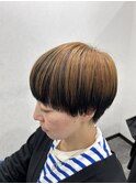 Second   × ショートスタイル