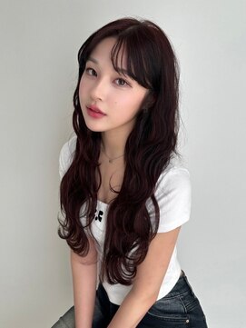 コア 表参道(COA) レイヤーカット/ウエットヘア/オリーブベージュ/表参道/表参道駅