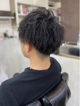 ライフ ヘアー(LiFe HAIR)の写真/【堺駅徒歩4分】再現性が高く、セットも簡単なスタイルに！パーマやカラーもお任せください◎