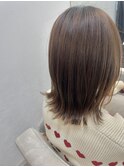 切りっぱなしボブ