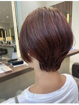 ニコ(NICO by KENJE)&nbsp;ピンク／ひし形ショート