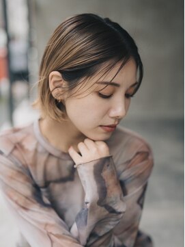 ルームヘア 代々木上原店(Room hair) ボブ/グレージュ/大人女性/レイヤー/ショート[代々木上原]