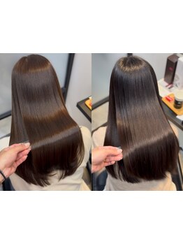 表参道駅3分◆SNSで超話題！水素×ULTOWA髪質改善で極上艶髪。パヤ毛/広がり/エイジング毛が気になる方に◎